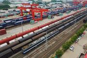 China's railway freight volume up 12 pct in Q1