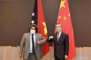 Chinese FM holds talks with PNG counterpart 