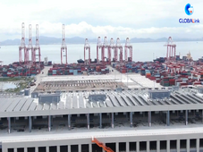 GLOBALink | The largest container consolidation center in China's Greater Bay Area starts trial operation