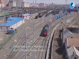 GLOBALink | NE China ports bustling with China-Europe freight trains 