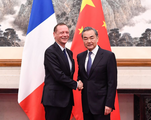French president's diplomatic counselor to visit China