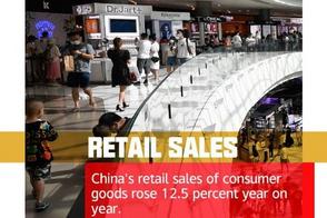 1st LD-Writethru: China's retail sales top 44 trln yuan in 2021><span class=