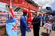 China's relief supplies arrive in tsunami-hit Tonga