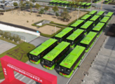 Chinese company delivers 800 natural gas buses to Mexico