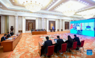 Senior Chinese official meets Nigerien parliament official via video link