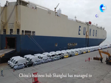 GLOBALink | Shanghai maintains car exports despite COVID-19 resurgence