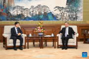 Chinese FM meets outgoing ROK ambassador