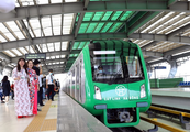 Over 3 mln passengers use China-built metro line in Vietnam