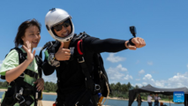 Across China: ROK expert witnesses development of skydiving industry in China 