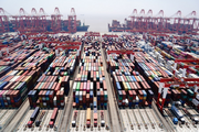 Shanghai Port registers record throughput in July