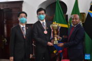 Tanzania's Zanzibar awards medals to Chinese medical team for service
