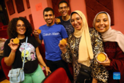 Feature: Chinese, Egyptian students jointly celebrate Mid-Autumn Festival in Cairo