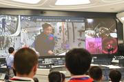 Chinese astronauts give lecture from space station lab module