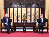Chinese FM meets Russian ambassador to China