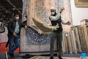 (CIIE) Feature: Indian carpet dealer keen to tap deeper into Chinese market