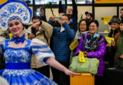 Russia welcomes first group tour of Chinese tourists in Moscow