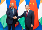 Chinese premier meets Cote d'Ivoire prime minister
