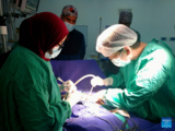 In pics: Chinese Medical Team provides medical services for local people in Morocco