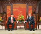 Chinese vice premier meets WMO secretary-general on global meteorological cooperation