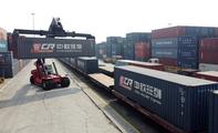 China's Tianjin launches freight train for NEVs to Europe