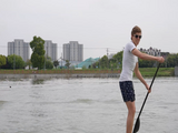 Ex-champ Bruno Hasulyo starts new career to bolster SUP in eastern China metropolis