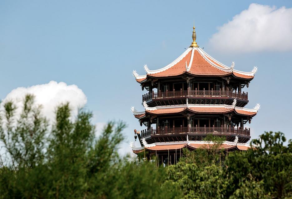 Baxian (Eight Immortals) Pavilion in Jinjiang