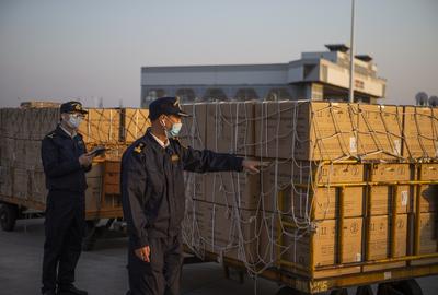 江西开通医用防护物资国际航空货邮包机