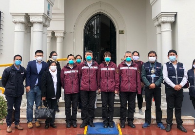 中国医疗专家组在秘鲁交流抗疫经验