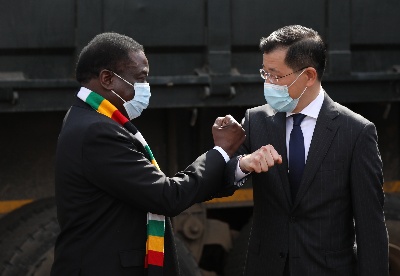 津巴布韦总统感谢中国对津抗疫的支持