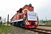 China-Europe freight train services help Spain resume work and production