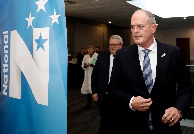 新西兰国会第一大党国家党党魁宣布辞职