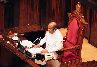 阿贝瓦德纳当选斯里兰卡议会议长