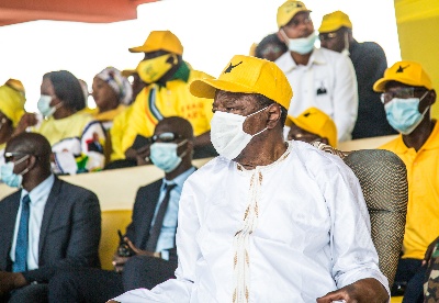 几内亚总统选举初步计票结果显示孔戴胜选