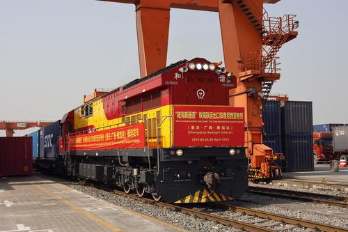 New International Land-Sea Trade Corridor see rail-ocean intermodal ...