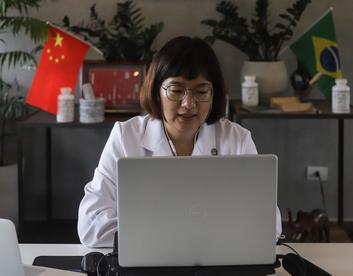 通讯：巴西中医药基地传播中医文化造福当地民众