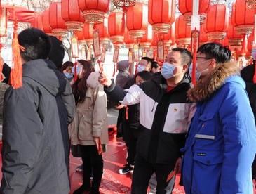 猜灯谜 学党史 欢声笑语闹元宵
