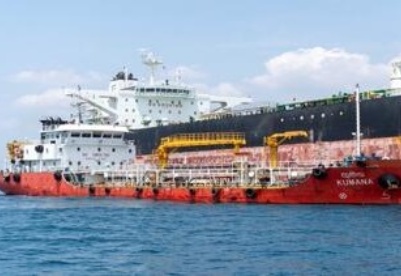 中斯合营汉班托塔港完成首单船舶加油作业