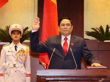 越南国会选举范明政为政府总理