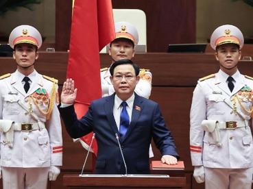 王庭惠当选越南第十五届国会主席