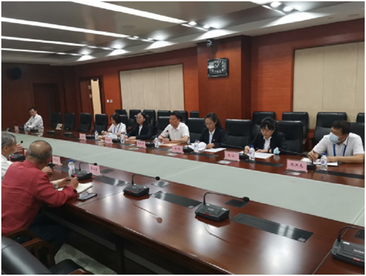吉林省工信厅调研吉林省图书馆产业技术基础公共服务平台建设情况