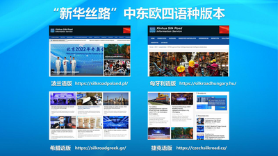“新华丝路”中东欧四语种版本正式上线