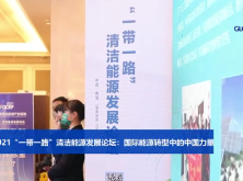 2021“一带一路”清洁能源发展论坛：国际能源转型中的中国力量