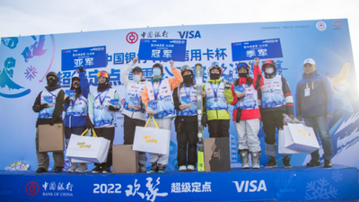 超级定点滑雪公开赛揭幕赛新疆开赛