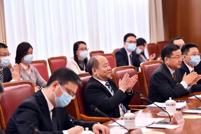 支持澳门全面参与和助力“一带一路”建设联席会议第三次会议召开