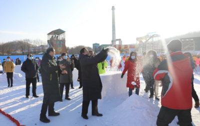 燃情冰雪 喜迎冬奥——“2022亚布力首届泼雪节”盛大启幕