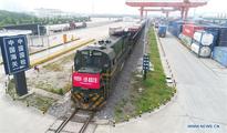 E. China's Hefei sees increasing China-Europe freight trains in Jan.- Feb. 2022
