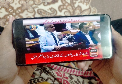 夏巴兹·谢里夫当选巴基斯坦新任总理