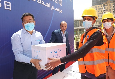 中建埃及分公司为员工赠送斋月礼盒