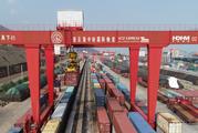 E. China's Lianyungang handles over 4,500 China-Europe freight trains