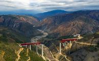First China-Laos freight train carrying complete vehicle leaves Yunnan to Laos